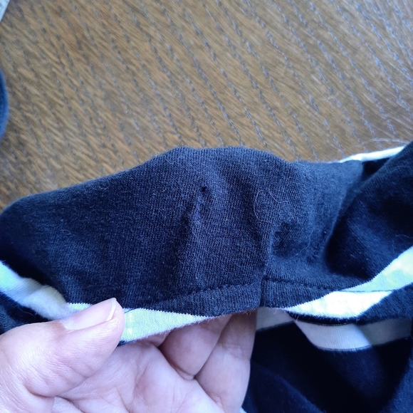 Chaps black and white striped maxi dress - Picture 14 of 15